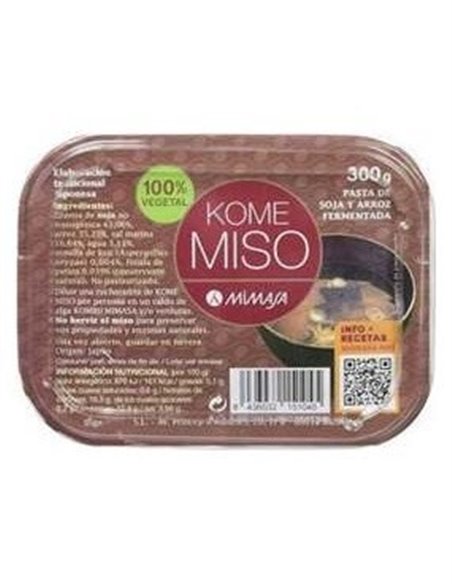 Kome Miso 300Gr de Mimasa
