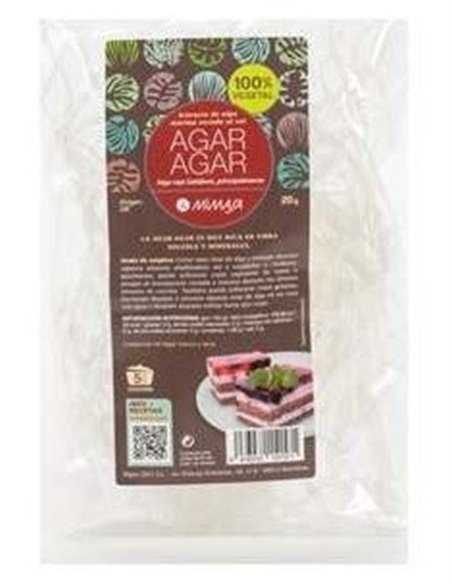 Alga Agar Agar Tiras 20Gr de Mimasa