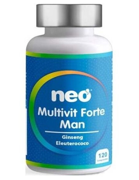 Multivit Forte Man Ginseng Eleuterococo 120Comp. de Neo