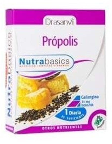 Propolis 30 Capsulas Nutrabasicos Drasanvi