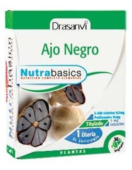 Nutrabasics Ajo Negro 24Cap. de Drasanvi