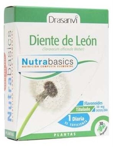 Diente Leon 30 Capsulas Nutrabasicos Drasanvi