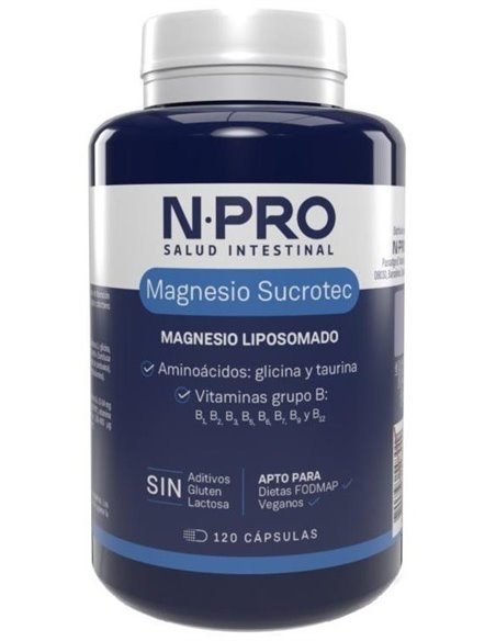 Npro Magnesio Sucrotec 120Cap. de Npro