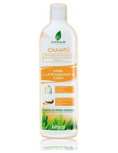 Champu Natural Luminosidad Y Color 500Ml. de Sanasur
