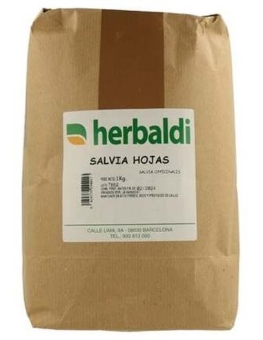Hierba Salvia Hoja Triturada 1Kg. de Herbaldi
