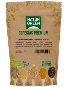 Especia Jengibre Molido Bio 100 G de Naturgreen
