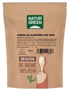 Harina de Almendra sin Gluten Bio 300 G de Naturgreen