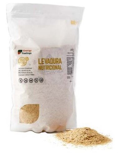 Levadura Nutricional Copos 1Kg. Vegan Sg de Energy Feelings