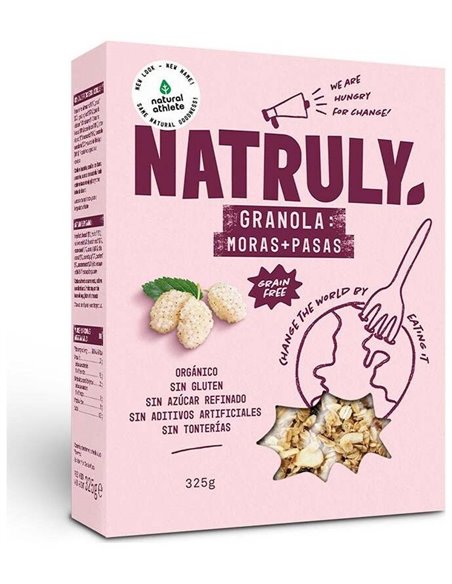Granola De Moras Y Pasas 325Gr. Bio de Natruly