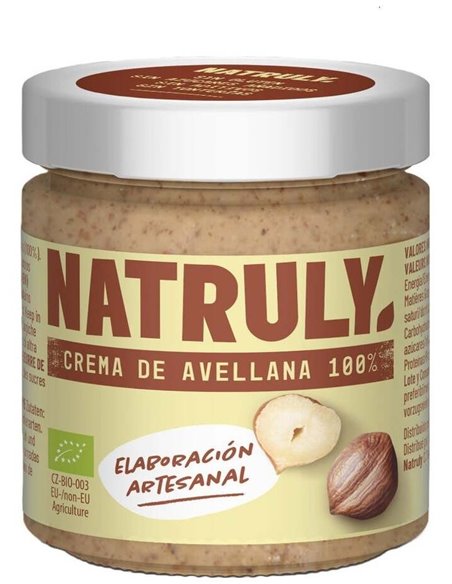 Crema De Avellana 100% 200Gr. de Natruly