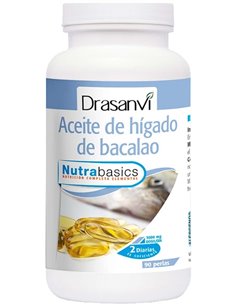 Higado Bacalao Bote 90 Perlas Nutrabasicos Drasanvi