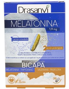Melatonina Bicapa Retard 30 Comprimidos Drasanvi