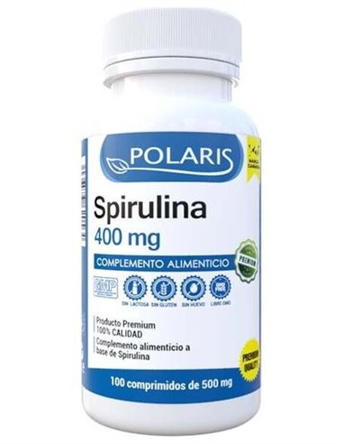 Spirulina 400Mg. 100Comp. de Polaris
