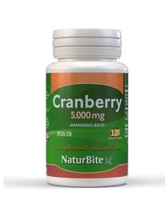 Cranberry Arandano Rojo 5000Mg. 120Comp. de Naturbite