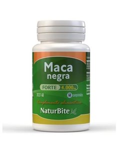 Maca Negra Forte 4000mg, 60 Comp. de NaturBite