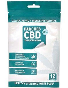 Healthy Vitalidad Forte Plus Parches Cbd 12Ud. de Healthy Vitalidad Forte Plus