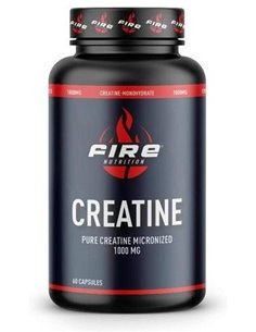 Creatine Pure 1000Mg 60Cap. de Fire Nutrition