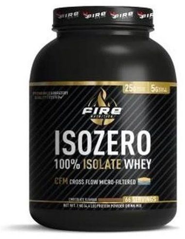 Isozero Cfm 100% Isolate Chocolate 2Kg. de Fire Nutrition