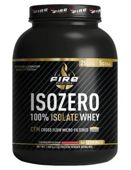 Isozero Cfm 100%  Isolate Fresa 2Kg. de Fire Nutrition