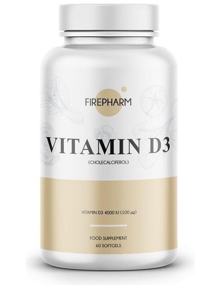 F-Pharm Vitamina D3 60Perlas. de Fire Nutrition