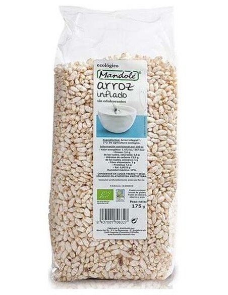 Arroz Hinchado Integral 175Gr. Bio de Mandole