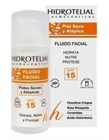 Hidratia Fluido Facial P/Seca-Atopica Spf 15 50Ml de Hidrotelial