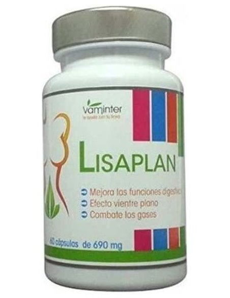 Lisaplan 60 Cap Nueva Formula 2019 Con Probioticos de Vamint