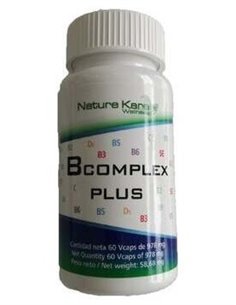 B Complex Plus 60Vcap. de Nature Kare Wellness