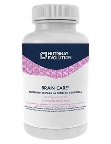 Brain Care 60 Vcaps  de Nutrinat Evolution