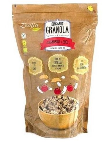 Granola De Arandanos Y Coco 300Gr. Bio Sg Vegan de Zealia
