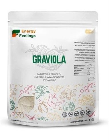 Graviola Polvo 1Kg. Vegan Sg de Energy Feelings