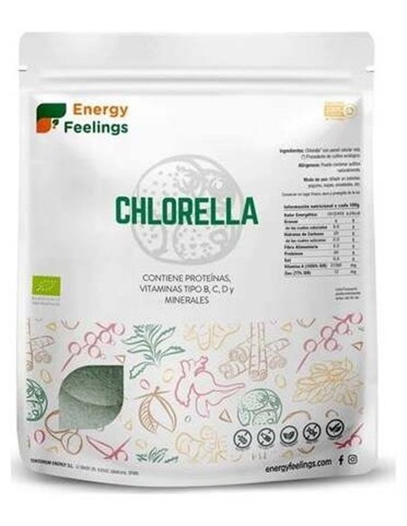 Chlorella Polvo 1Kg. Eco Vegan Sg de Energy Feelings