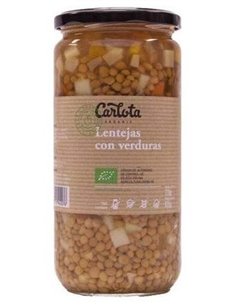 Lentejas Con Verduras 720Gr. Eco Sg de Carlota Organic