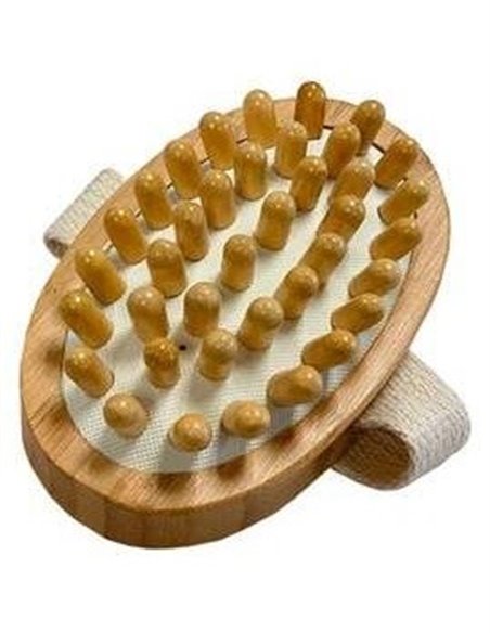 Cepillo Masajeador Bambu Anticelulitico de Naturaspa