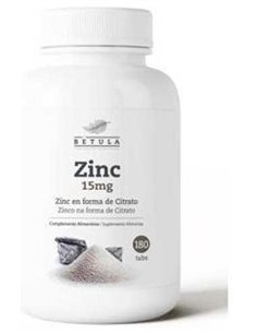 Zinc 15Mg. 180Comp. de Betula