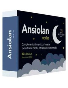 Ansiolan Nutrasan Noche 30Caps de Nutrasan