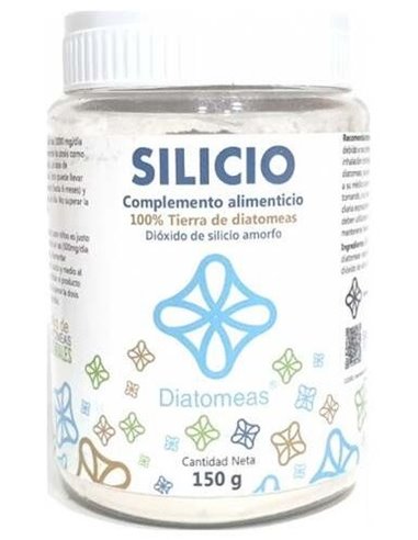 Silicio 100% Oral  Tierras De Diatomeas 400Gr. de Diatomeas