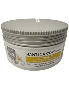 Manteca Corporal Radiante Tiare-Karite 200Ml. Bio de Naturabio Cosmetics