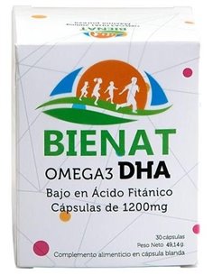 Bienat Dha Omega 3 1200Mg 30Cap. de Bienat