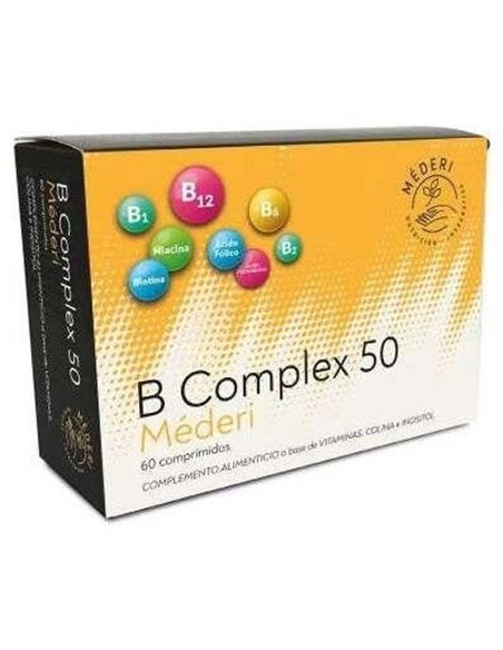 B Complex 50 60Comp. de Mederi Nutricion Integrativa
