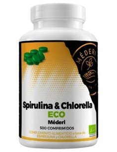 Spirulina & Chlorella Eco 500Comp. de Mederi Nutricion Integrativa