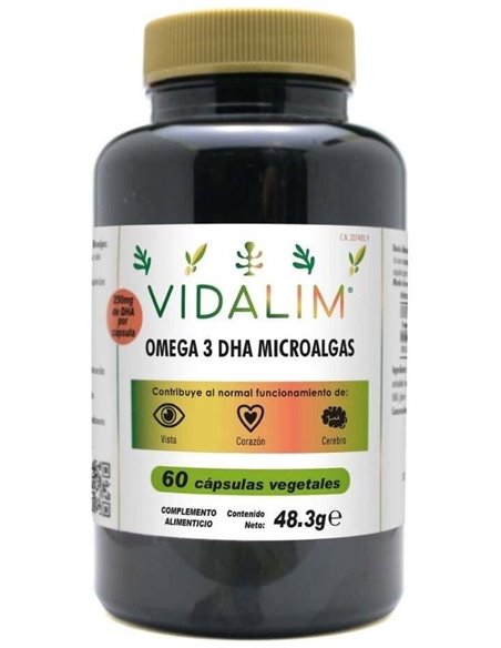 Vidalim Omega 3 Dha 250Mg. 60Cap. de Vidalim