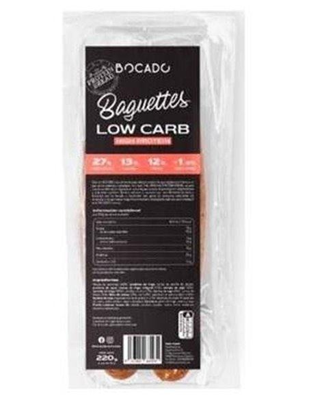 Baguette Low Carb High Protein 2Uds. de Bocado