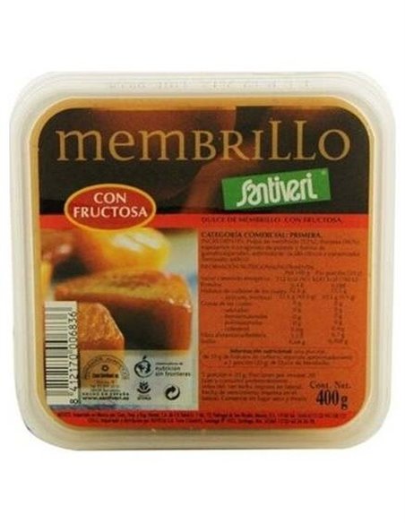 Membrillo Con Fructosa 400Gr de Santiveri