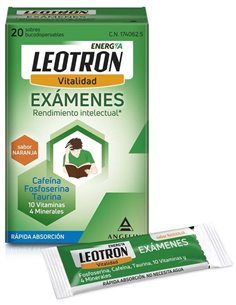 Leotron Examenes  20Sobres Bucodispensables de Leotron