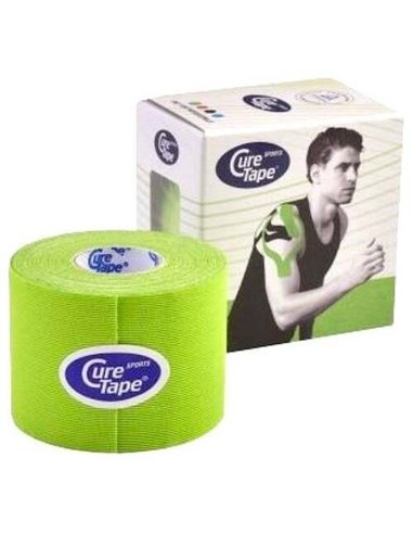 Cure Tape Sports Verde Vendaje Neuromusc(5Cm X 5M) de Cure Tape