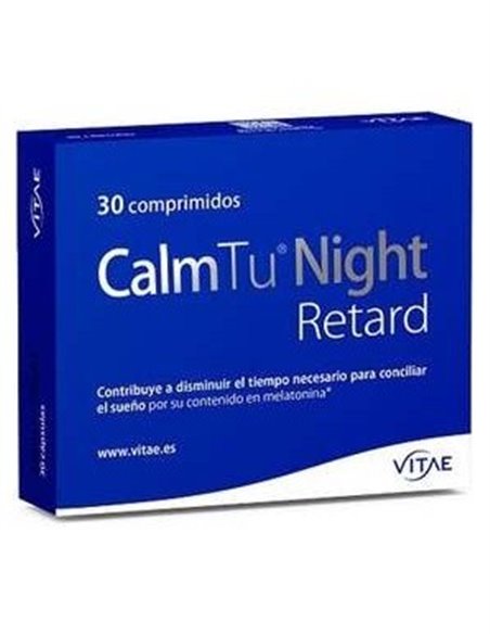 CalmTu Night Retard 30 comprimidos de Vitae