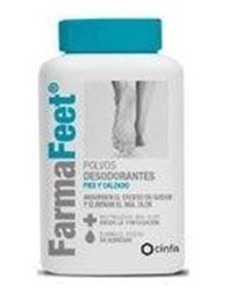 Farmafeet Polvos Desodorantes Pies 75Gr de Farmafeet