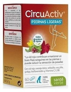 Sante Verte Circuactiv Piernas Ligeras 60Comp de Sante Verte