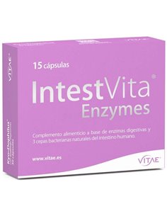 IntestVita Enzymes 15 cápsulas de Vitae